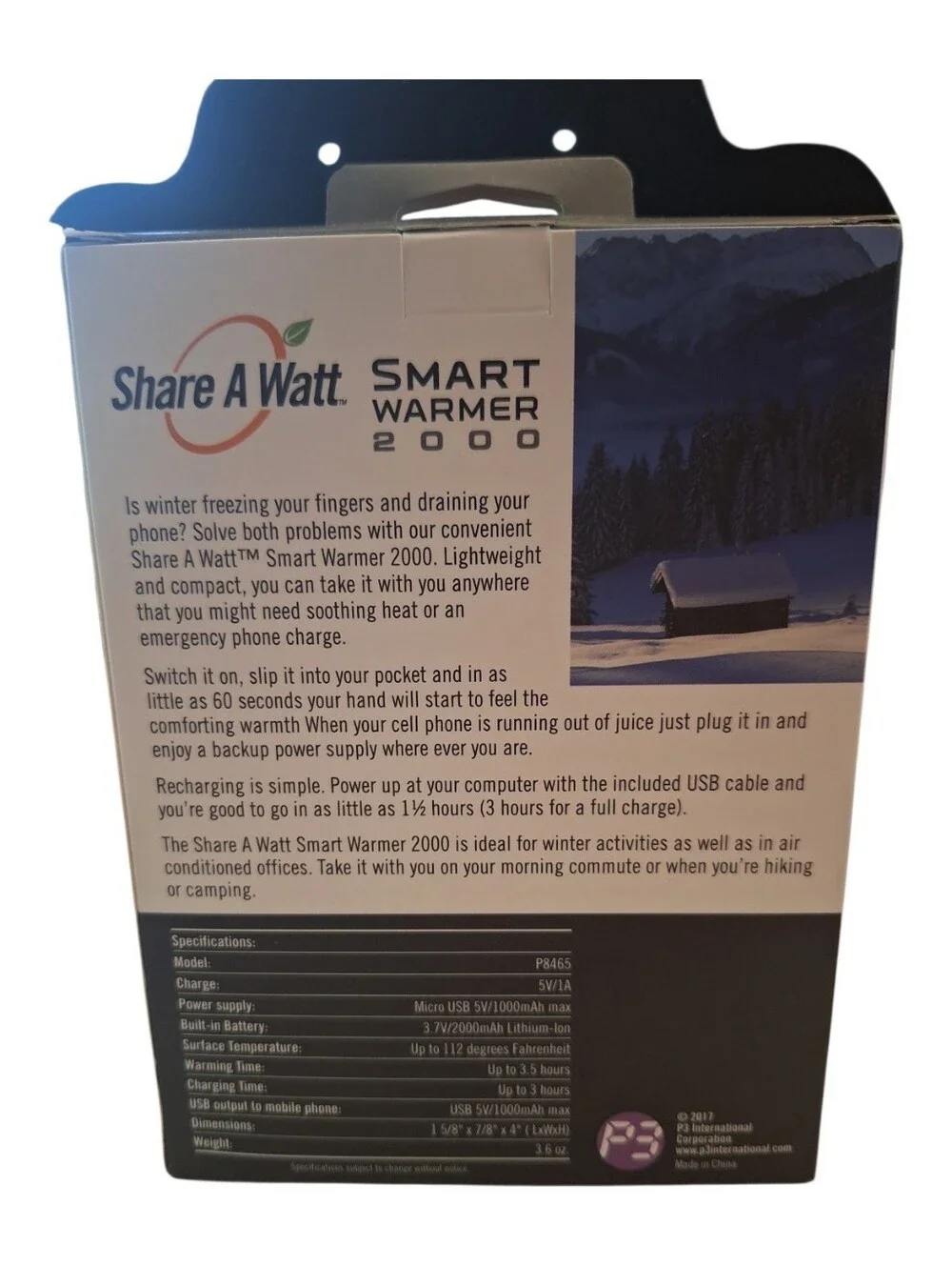 P3 International share watt